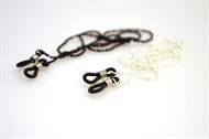 Art.no: 8717 Chain in metal, silver or black (one-packed)