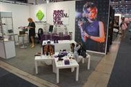The exhibition booth.