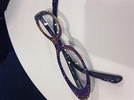 Fantastic reading glasses with elegant Swarovski details from JIMMY CRYSTAL NEW YORK.