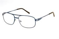 Art no 1004 Metal frame with spring hinges in metalblue and silver.