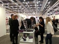 Carola Häggkvist (the very famous swedish singer) shopping in our booth last FORMEX.