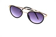 Art.no. 1789 Metalframe in Pilot model. Gold with black details and grey graduallens and silver with black details and blue REVO-lens (pgr. 5)